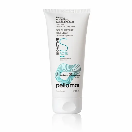 Gel curatare profunda BioActive S Acne, 150ml, Pell Amar — preț și oferte
