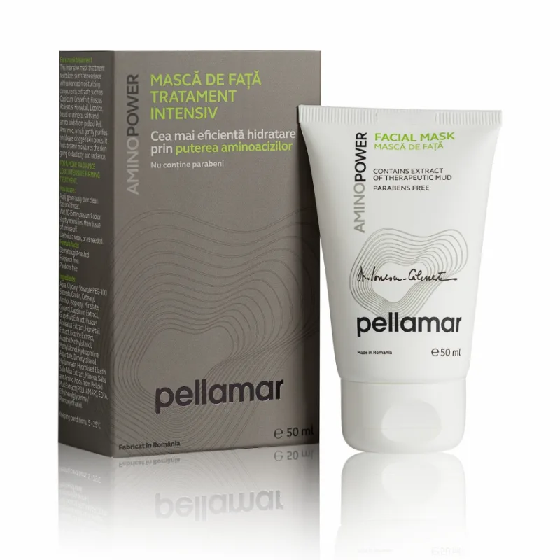 Masca de fata tratament intensiv AminoPower, 50ml, Pell Amar — preț și oferte