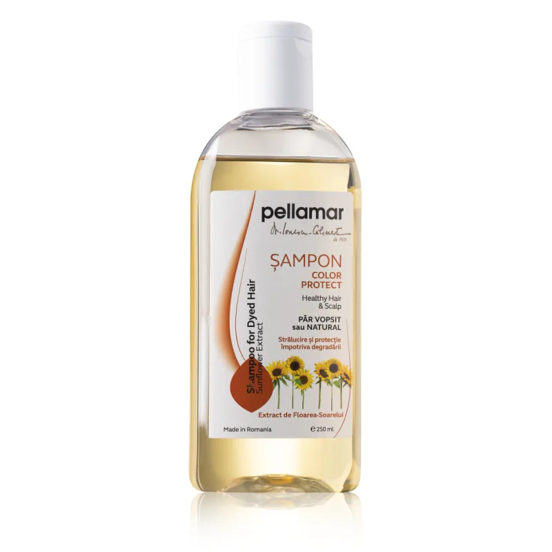 Sampon cu extract de floarea-soarelui pentru par vopsit Beauty Hair, 250ml, Pell Amar — preț și oferte