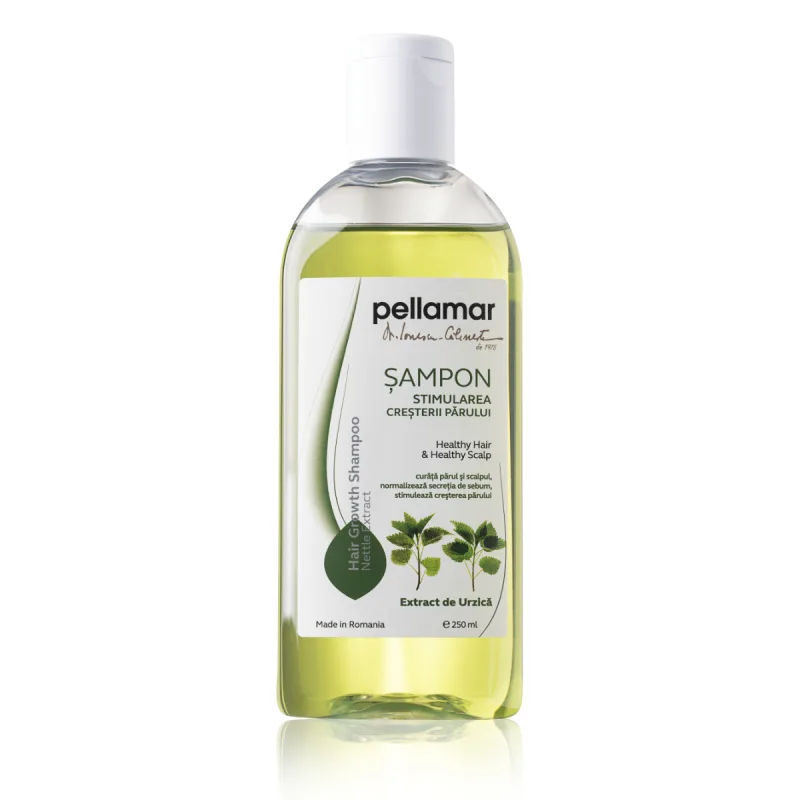 Sampon pentru stimularea cresterii parului cu extract de urzica, 250ml, Pell Amar — preț și oferte