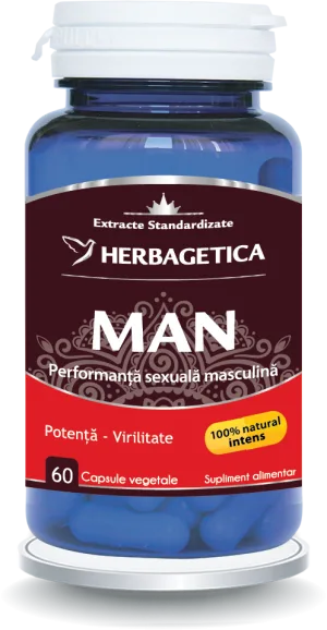 Man Zen Forte, 60 capsule, Herbagetica
