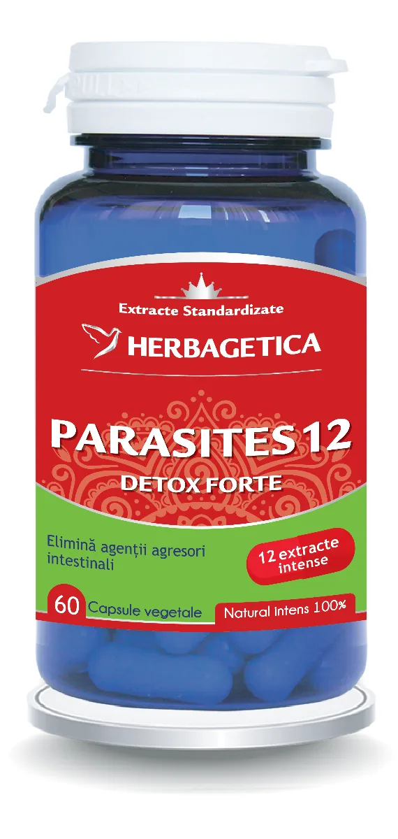 Parasites 12, 60 capsule, Herbagetica — preț și oferte