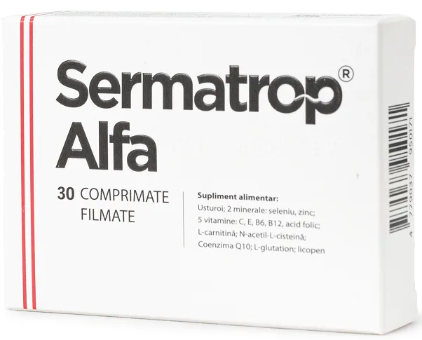 Sermatrop Alfa, 30 capsule, Laboratoire d'Innovation — preț și oferte