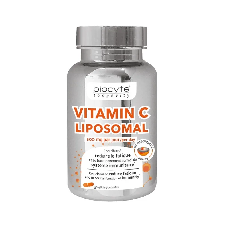 Vitamina C Lipozomala, 30 capsule, Biocyte — preț și oferte