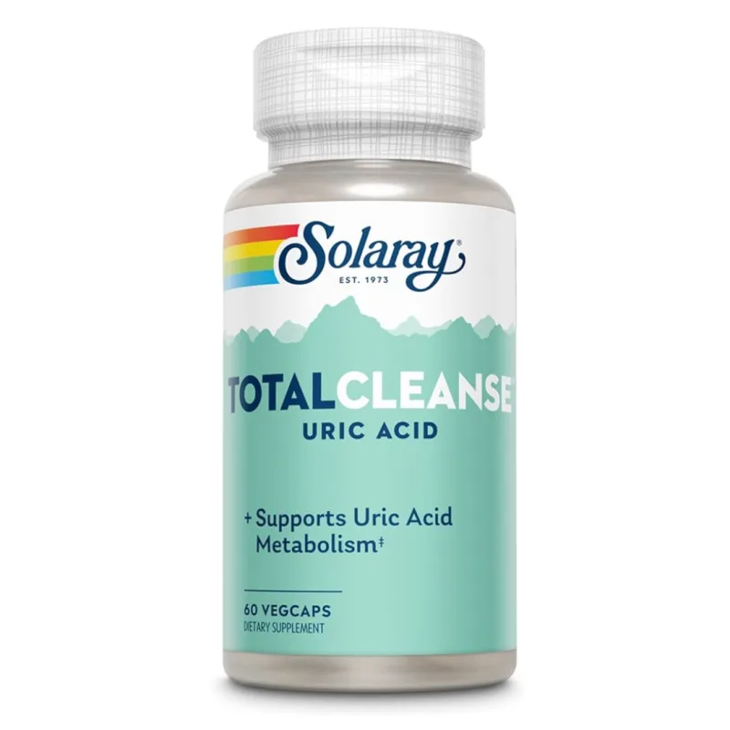 Total Cleanse Uric Acid Solaray, 60 capsule, Secom SOLARAY SUA — preț și oferte
