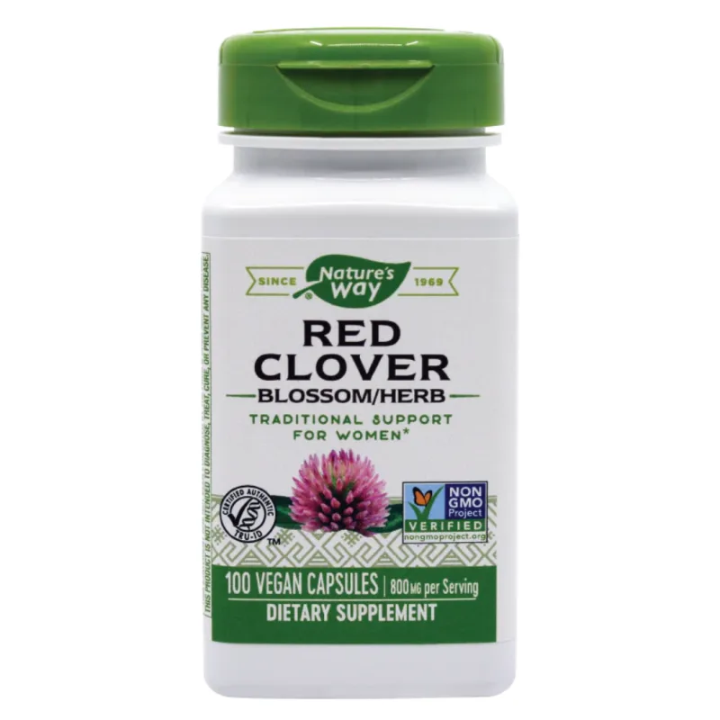 Red Clover 400mg Nature's Way, 100 capsule, Secom NATURE'S WAY SUA — preț și oferte