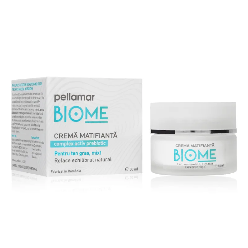 Crema matifianta pentru ten gras-mixt Biome, 50ml, Pell Amar — preț și oferte