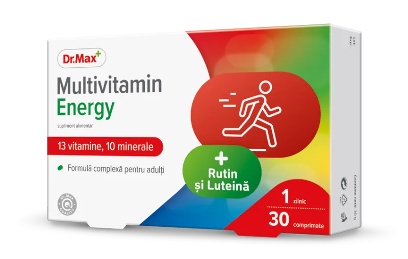 Dr. Max Multivitamin Energy, 30 comprimate — preț și oferte