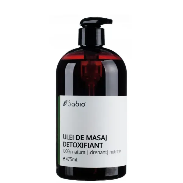 Ulei de masaj detoxifiant, 475ml, Sabio — preț și oferte