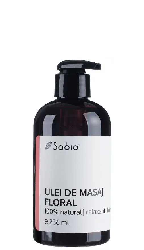 Ulei de masaj floral, 236ml, Sabio — preț și oferte