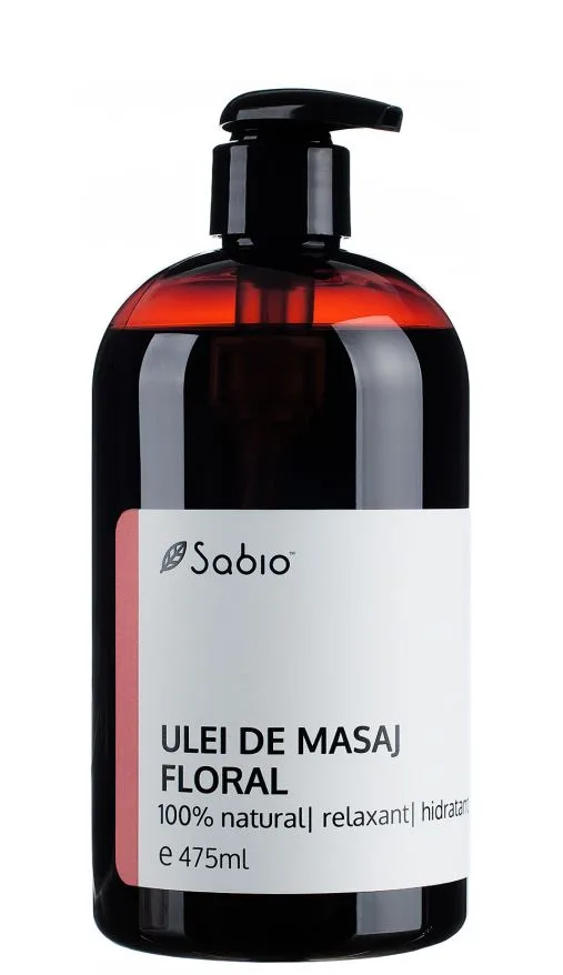 Ulei de masaj floral, 475ml, Sabio — preț și oferte