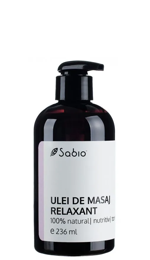 Ulei de masaj relaxant, 236ml, Sabio — preț și oferte