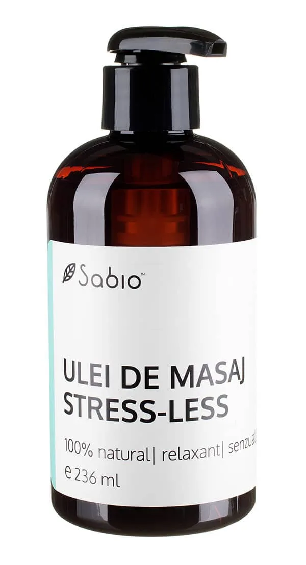 Ulei de masaj stress-less, 236ml, Sabio — preț și oferte