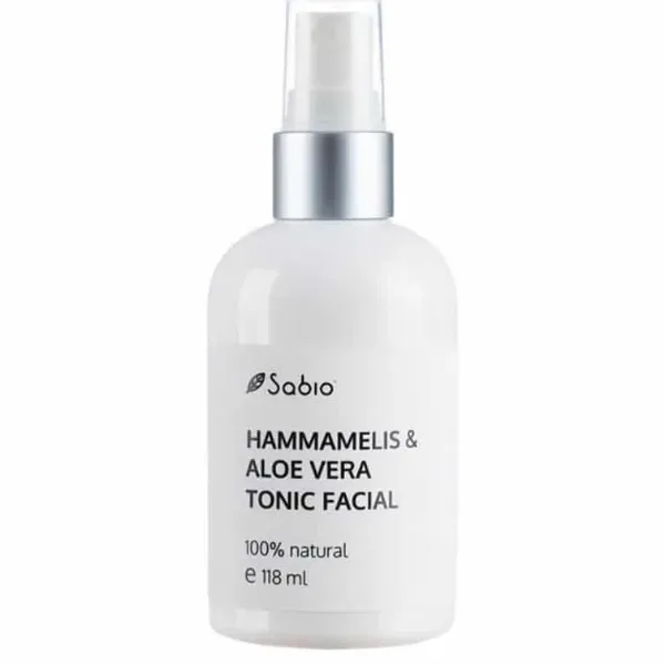 Tonic facial calmant pentru ten sensibil cu tei musetel si aloe vera, 118ml, Sabio — preț și oferte