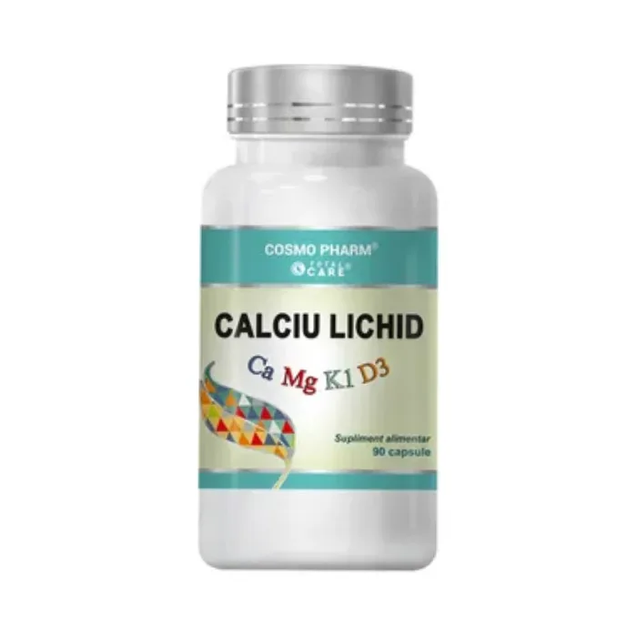 Calciu lichid, 90 capsule, Cosmo Pharm — preț și oferte