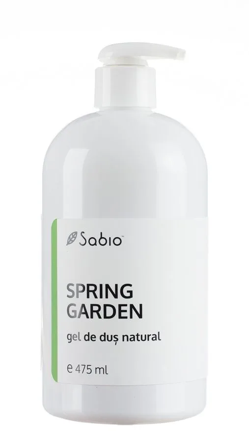 Gel de dus natural Spring Garden, 475ml, Sabio — preț și oferte