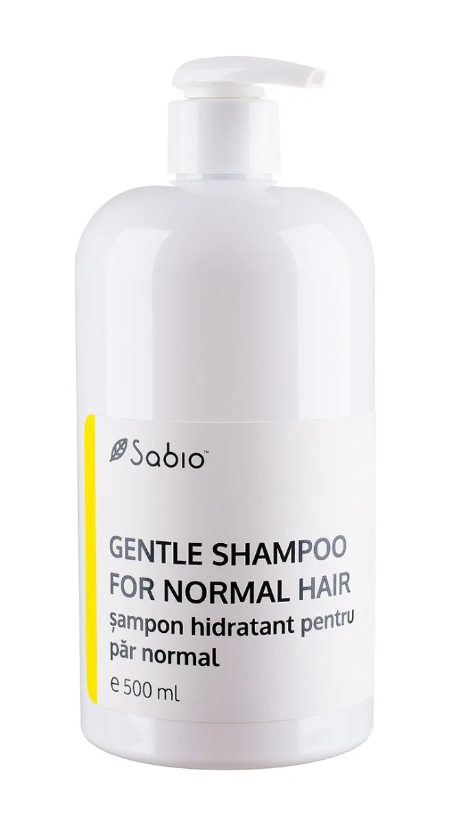 Sampon lichid pentru par normal Gentle, 500ml, Sabio — preț și oferte