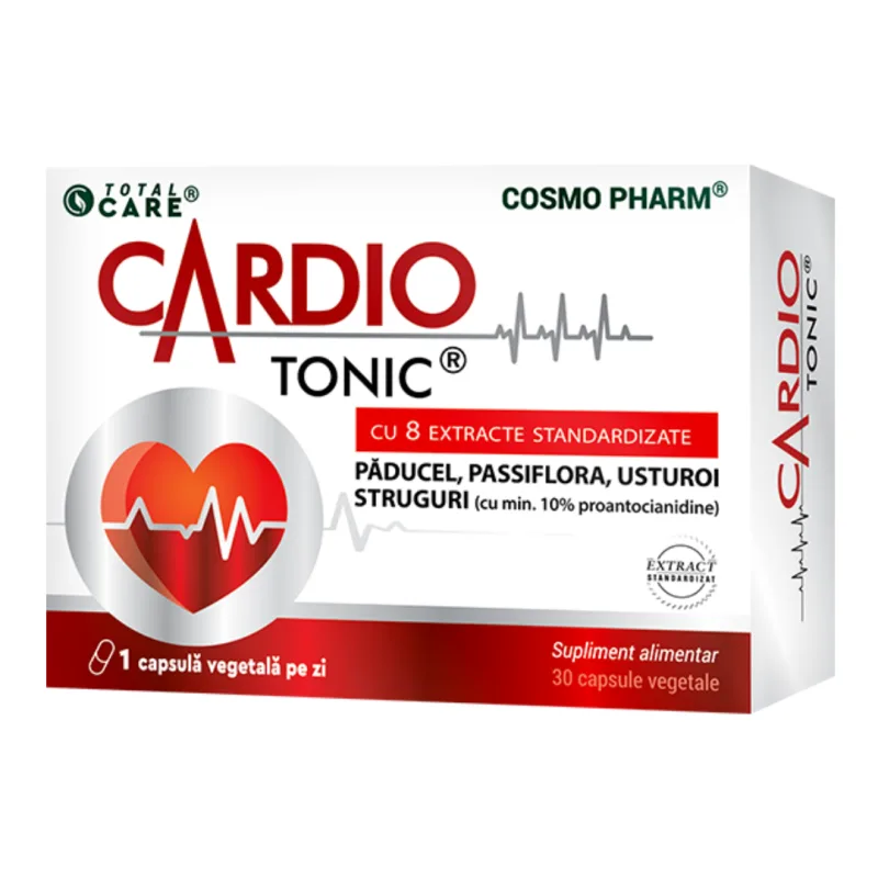 Cardio Tonic, 30 capsule vegetale, Cosmo Pharm — preț și oferte