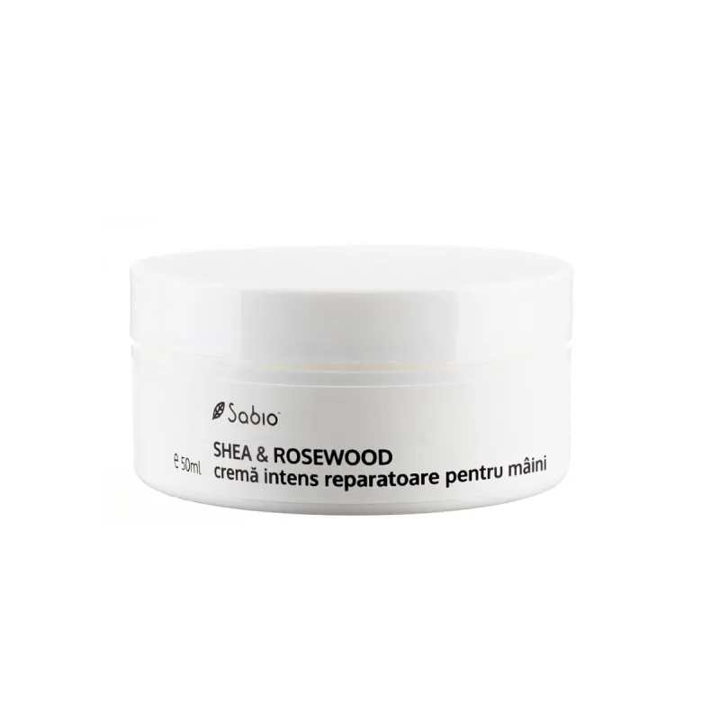 Crema intens reparatoare pentru maini cu shea si rosewood, 60ml, Sabio — preț și oferte