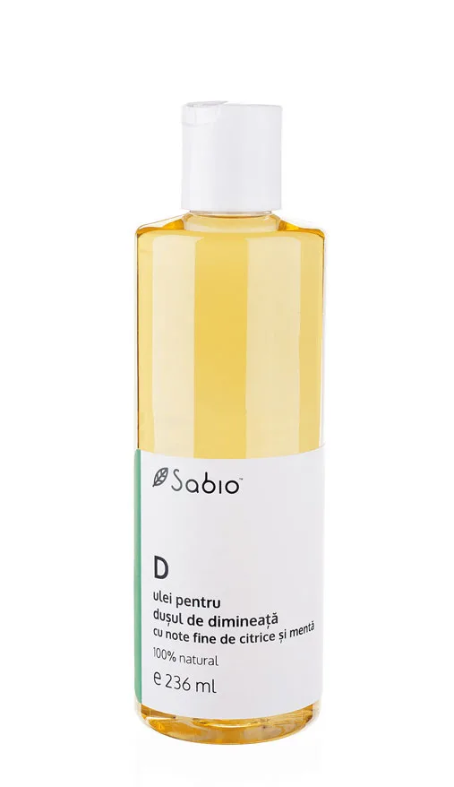 D-ulei pentru dusul de dimineata, 236ml, Sabio — preț și oferte