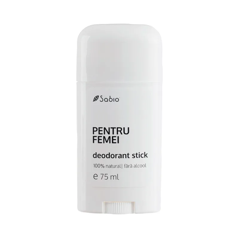 Deodorant stick pentru femei, 75ml, Sabio — preț și oferte