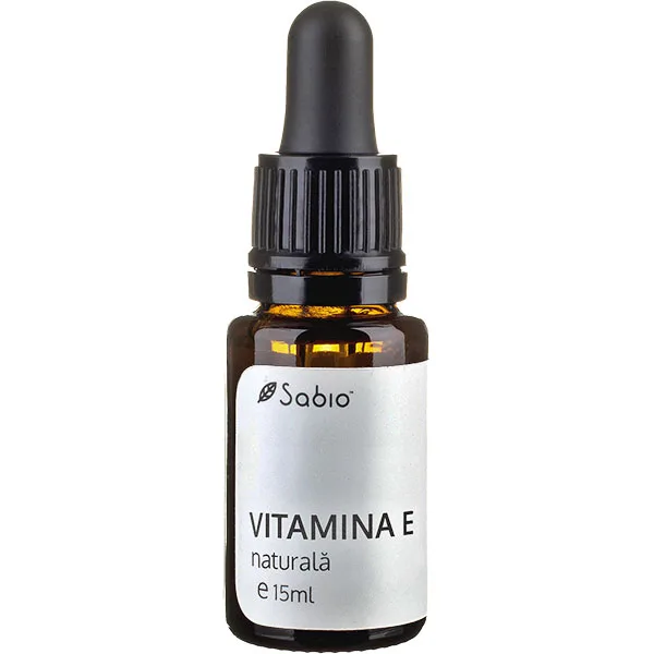 Vitamina E, 15ml, Sabio — preț și oferte