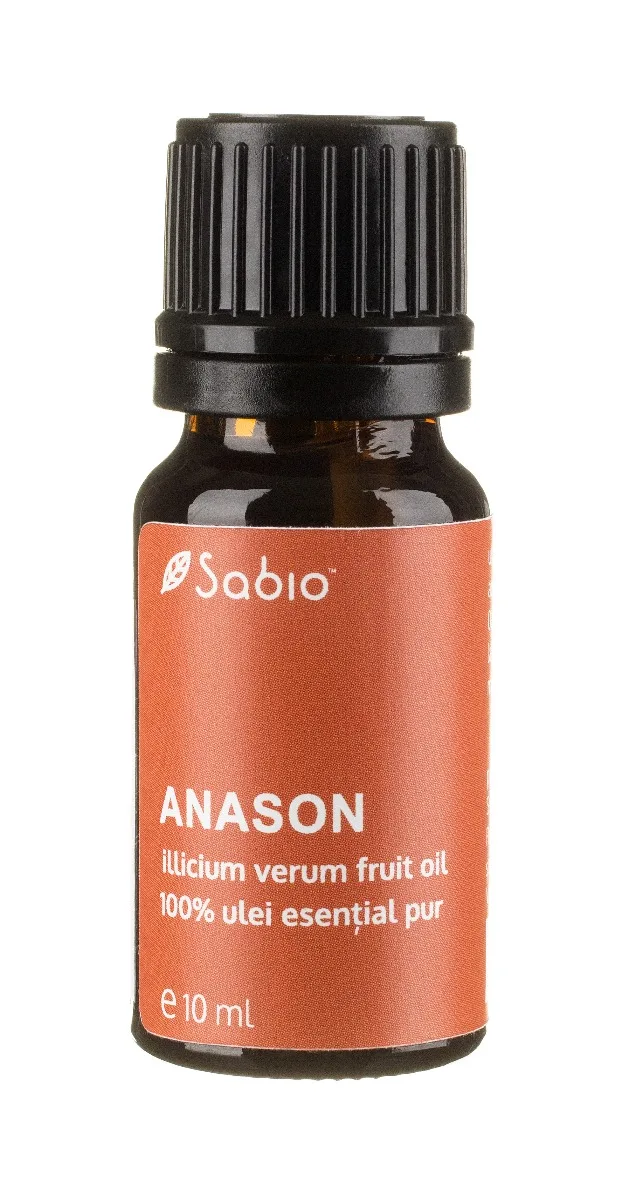 Ulei esential pur de anason (illicium verum), 10ml, Sabio — preț și oferte