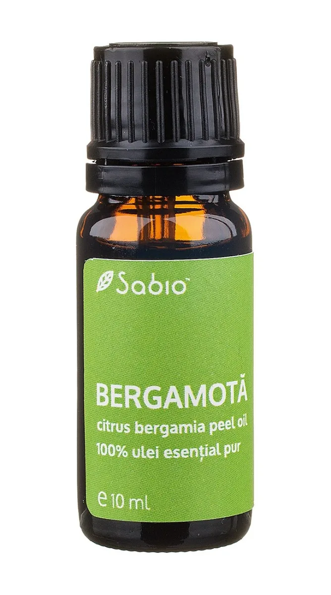 Ulei esential pur de Bergamota fara bergapten (citrus bergamia), 10ml, Sabio — preț și oferte