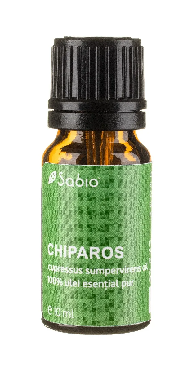 Ulei esential pur de chiparos (cupressus sumpervirens), 10m, Sabio — preț și oferte