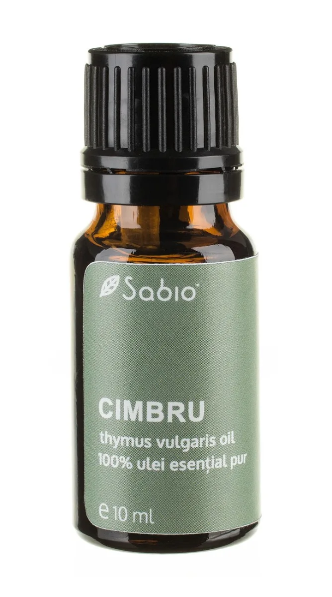 Ulei esential de cimbru (thymus vulgaris oil), 10ml, Sabio — preț și oferte
