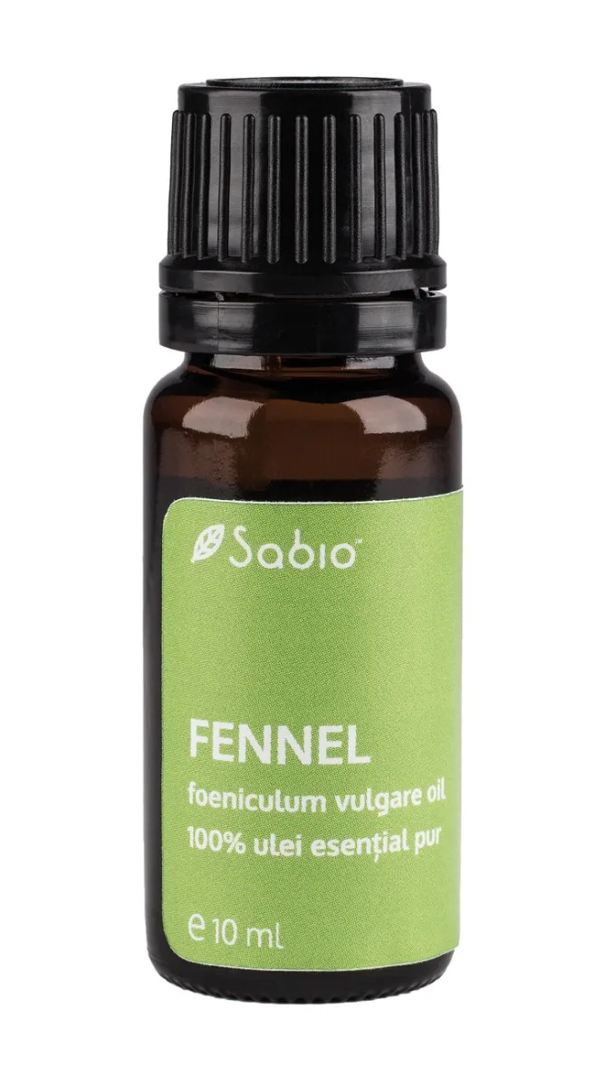 Ulei esential 100% pur cu chimen dulce, 10ml, Sabio — preț și oferte