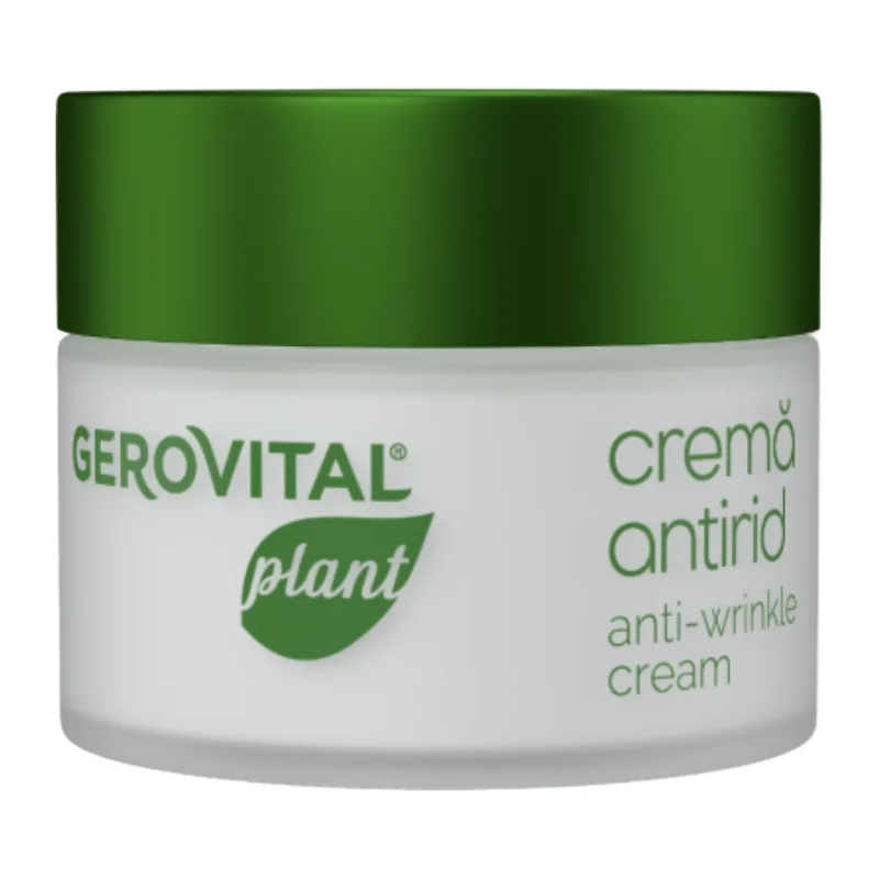 Crema de fata antirid cu SPF 15 Plant, 50 ml, Gerovital FARMEC — preț și oferte