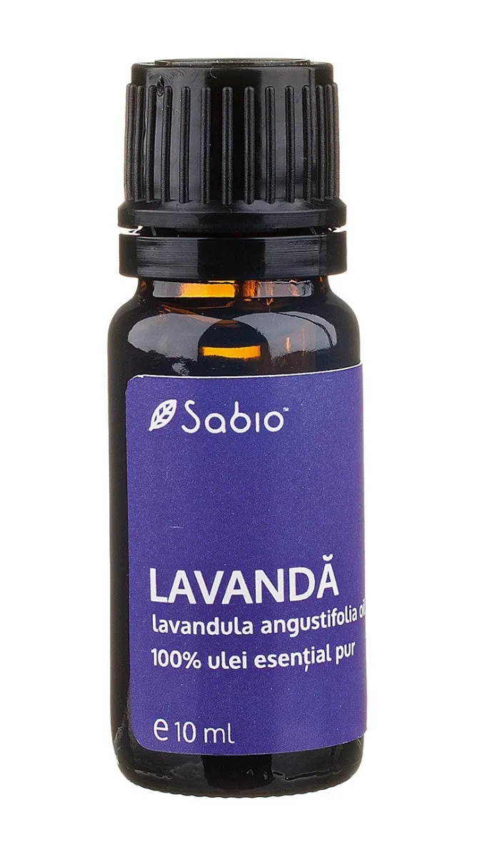Ulei esential pur de lavanda (lavandula angustifolia), 10ml, Sabio — preț și oferte