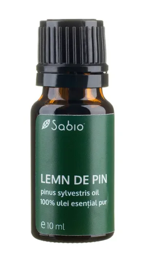 Ulei esential pur din lemn de pin (pinus sylvestris oil), 10ml Sabio