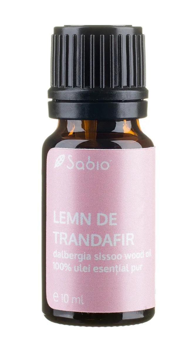 Ulei esential din lemn de trandafir (dalbergia sissoo wood oil), 10ml, Sabio — preț și oferte