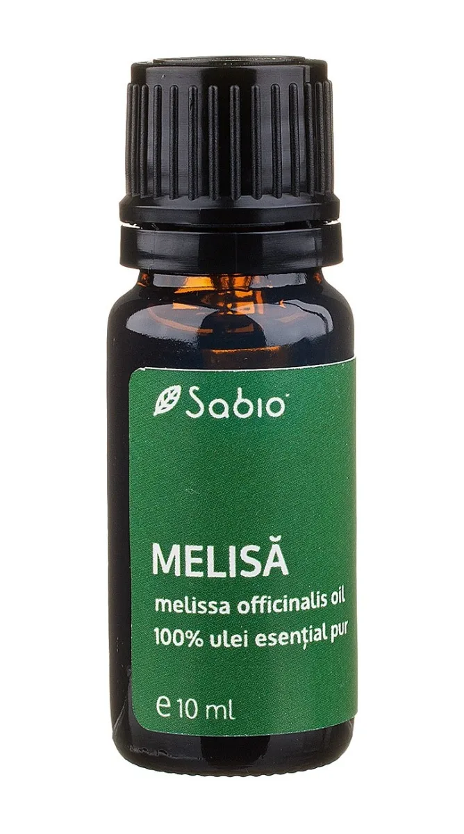 Ulei esential pur Melissa (melissa officinalis), 10ml, Sabio — preț și oferte
