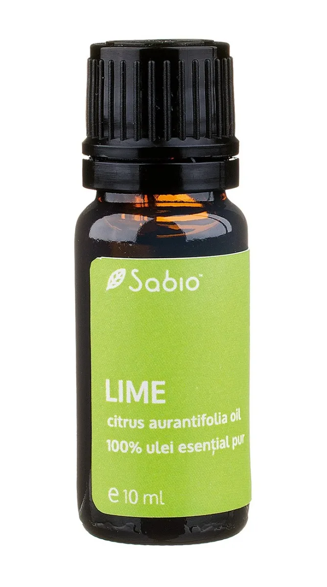 Ulei esential pur de lime (citrus aurantifolia), 10ml, Sabio — preț și oferte