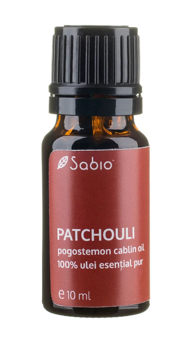 Ulei esential pur de Patchouli (pogostemon cablin oil), 10ml, Sabio — preț și oferte