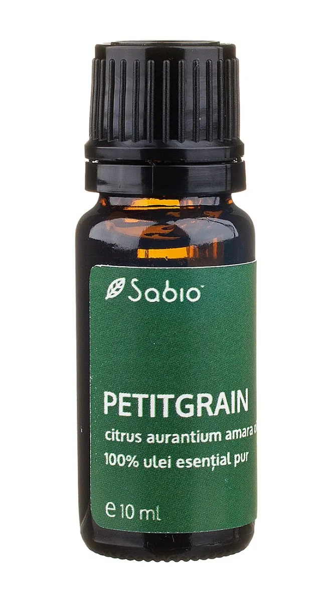 Ulei esential pur Petitgrain (citrus aurantium amara), 10ml, Sabio — preț și oferte
