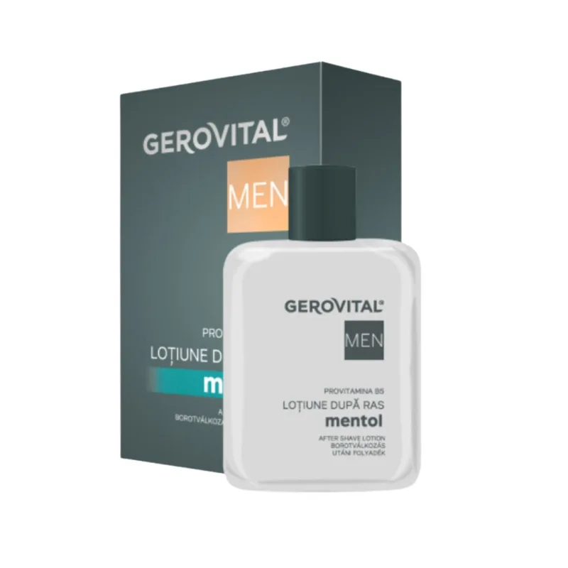 Lotiune dupa ras cu acid hialuronic Men, 100 ml, Gerovital FARMEC — preț și oferte
