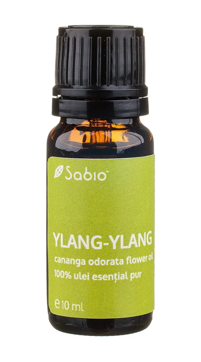 Ulei esential pur ylang-ylang (cananga odorata flower), 10ml, Sabio — preț și oferte