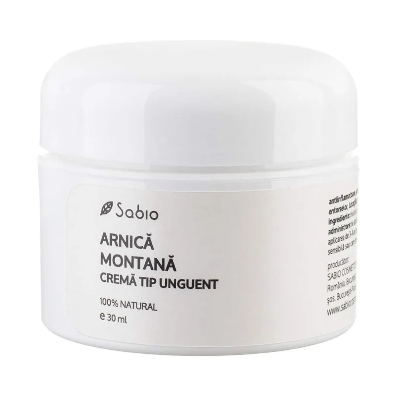 Unguent de arnica Montana, 30ml, Sabio — preț și oferte