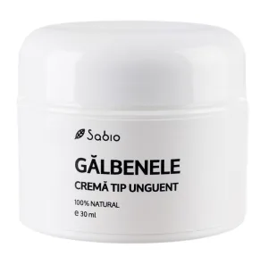 Crema tip unguent de galbenele, 30ml, Sabio