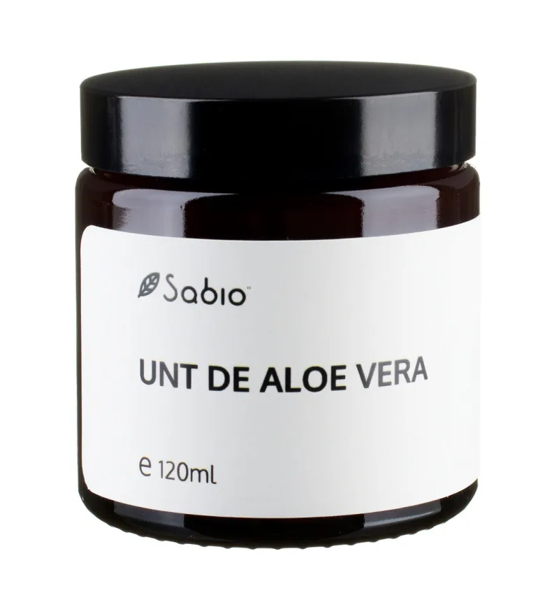 Unt de aloe vera, 120ml, Sabio — preț și oferte