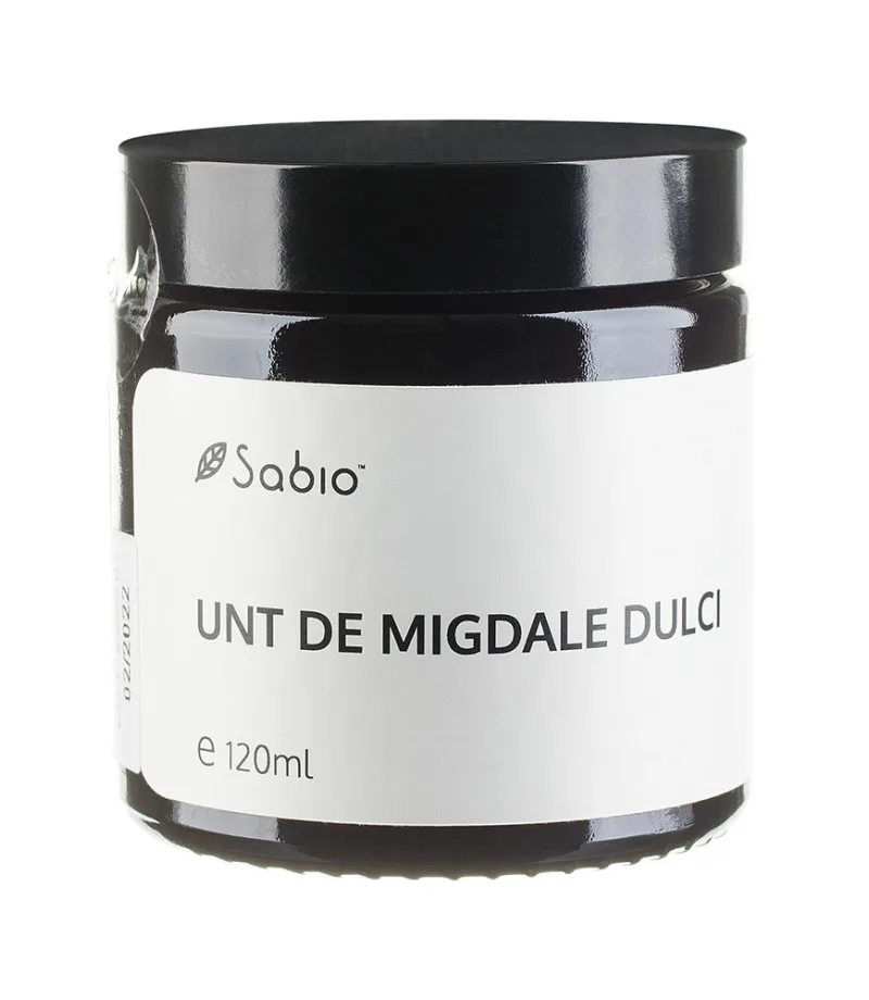 Unt de migdale dulci, 120ml, Sabio — preț și oferte