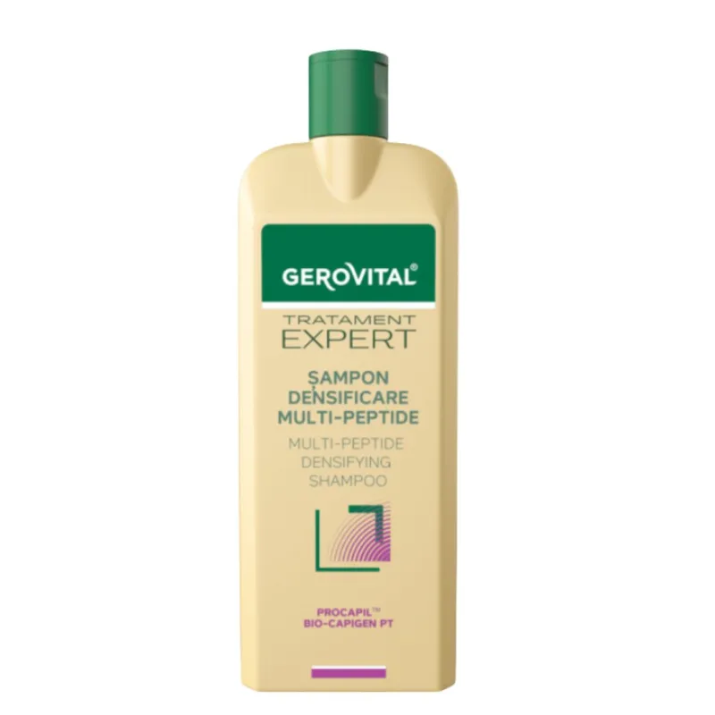 Sampon densificare multi-peptide pentru par Tratament Expert, 400 ml, Gerovital FARMEC — preț și oferte