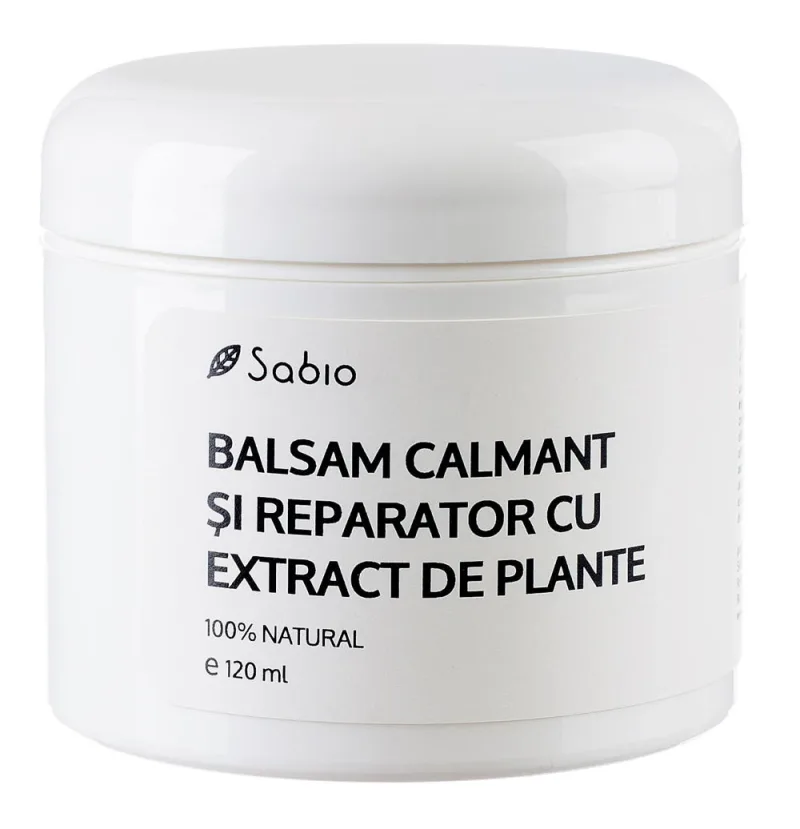 Balsam calmant si reparator cu extract din plante, 120ml, Sabio — preț și oferte