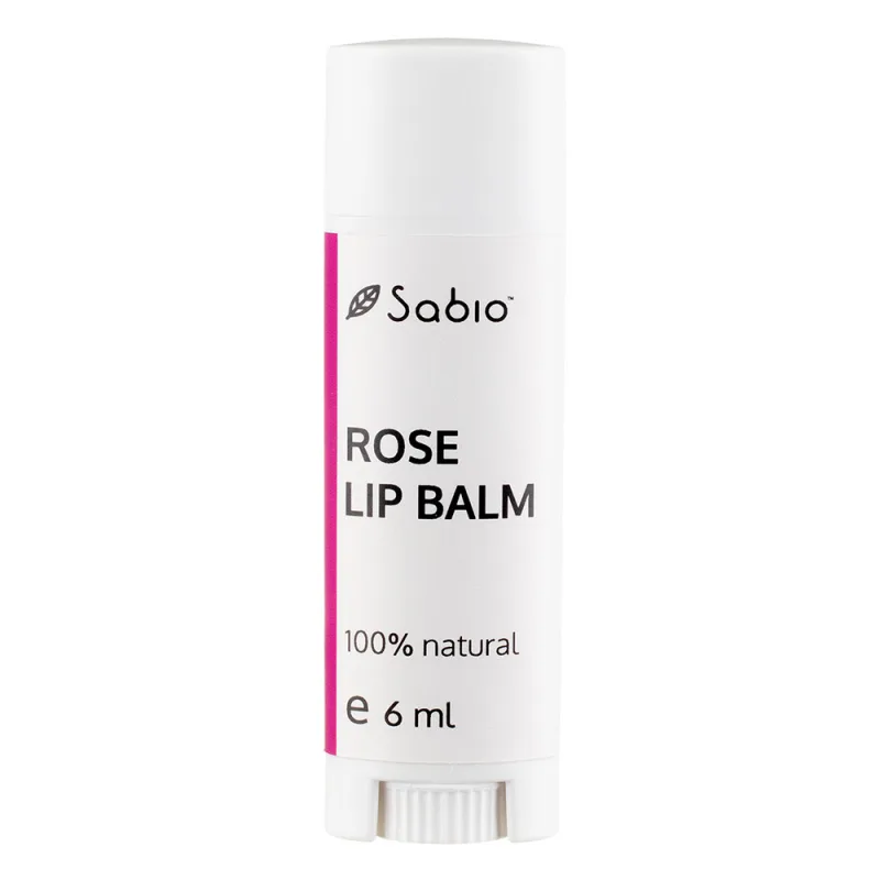 Balsam de buze cu geranium rose, 6ml, Sabio — preț și oferte