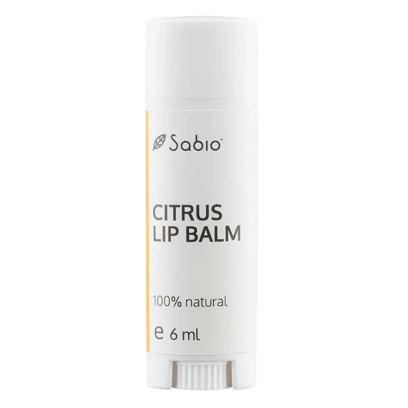 Balsam de buze cu citrice, 6ml, Sabio — preț și oferte