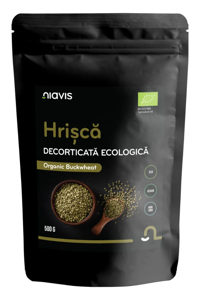Hrisca decorticata ecologica, 500g, Niavis — preț și oferte